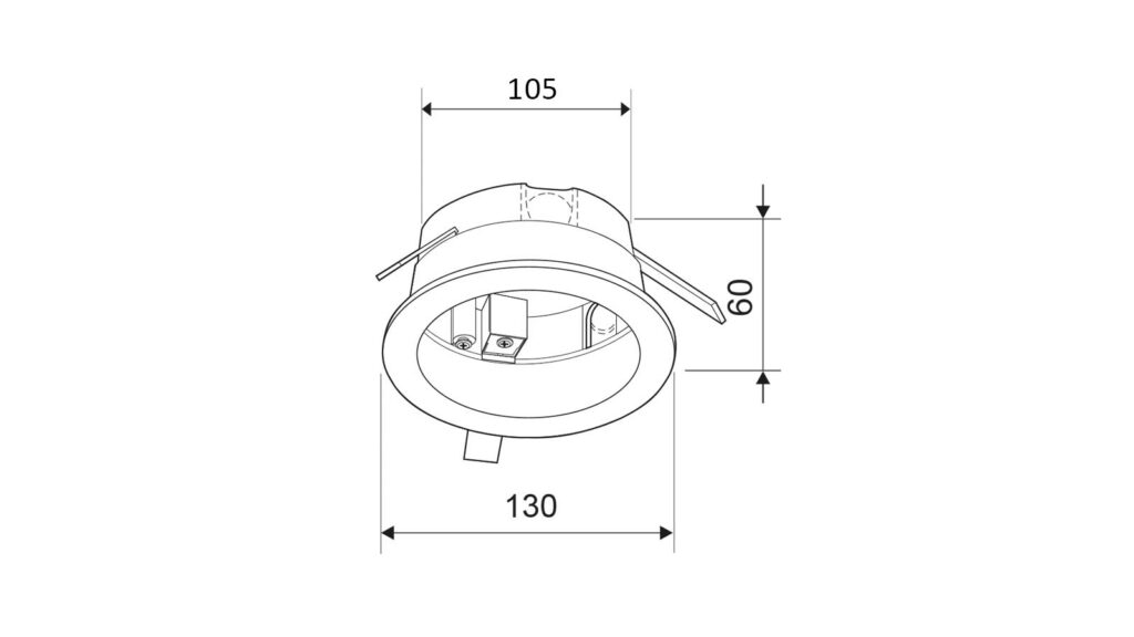 Einbaurahmen Monopoint | NewTec Design:Audio