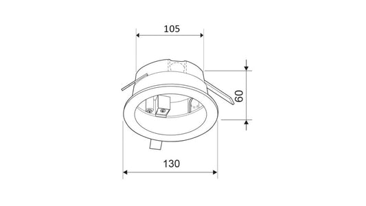 Einbaurahmen Monopoint | NewTec Design:Audio